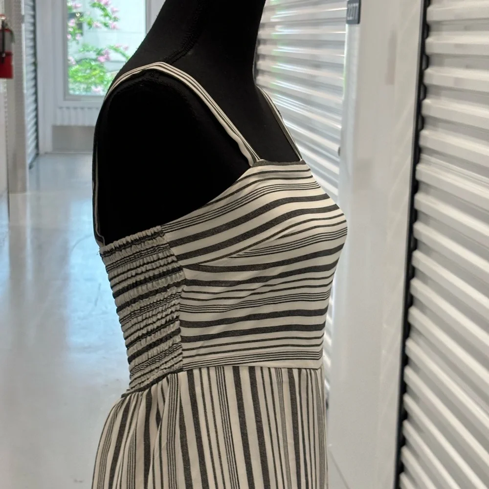 Japna Black and White Midi Jumper Sleeveless - Picture 6 of 9